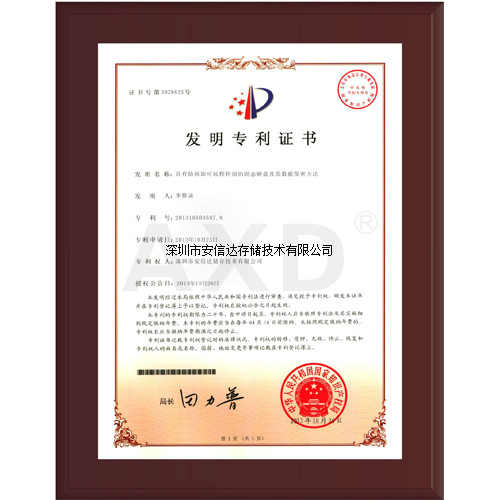 AXD安信达-发明专利