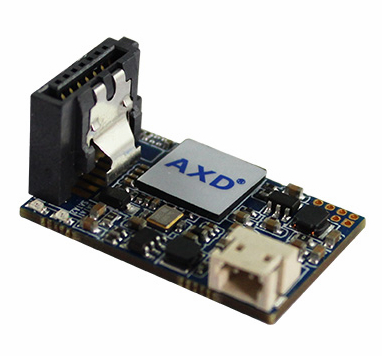 AXD-SAU系列SATA3 DOM电子盘（270°卧式拐角）