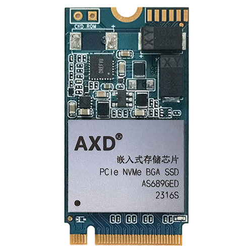 基于AXD 嵌入式存储芯片系列M.2-NVME 2242固态硬盘